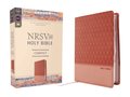 NRSVue, Holy Bible, Compact, Leathersoft, Peach, Comfort Print