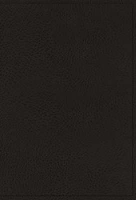 Zondervan - NIV Application Bible, Genuine Leather, Calfskin, Black, Red Letter, Comfort Print, Inbunden