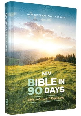 Ted Cooper Jr - Niv, Bible in 90 Days, Hardcover: Cover to Cover in 12 Pages a Day, Inbunden