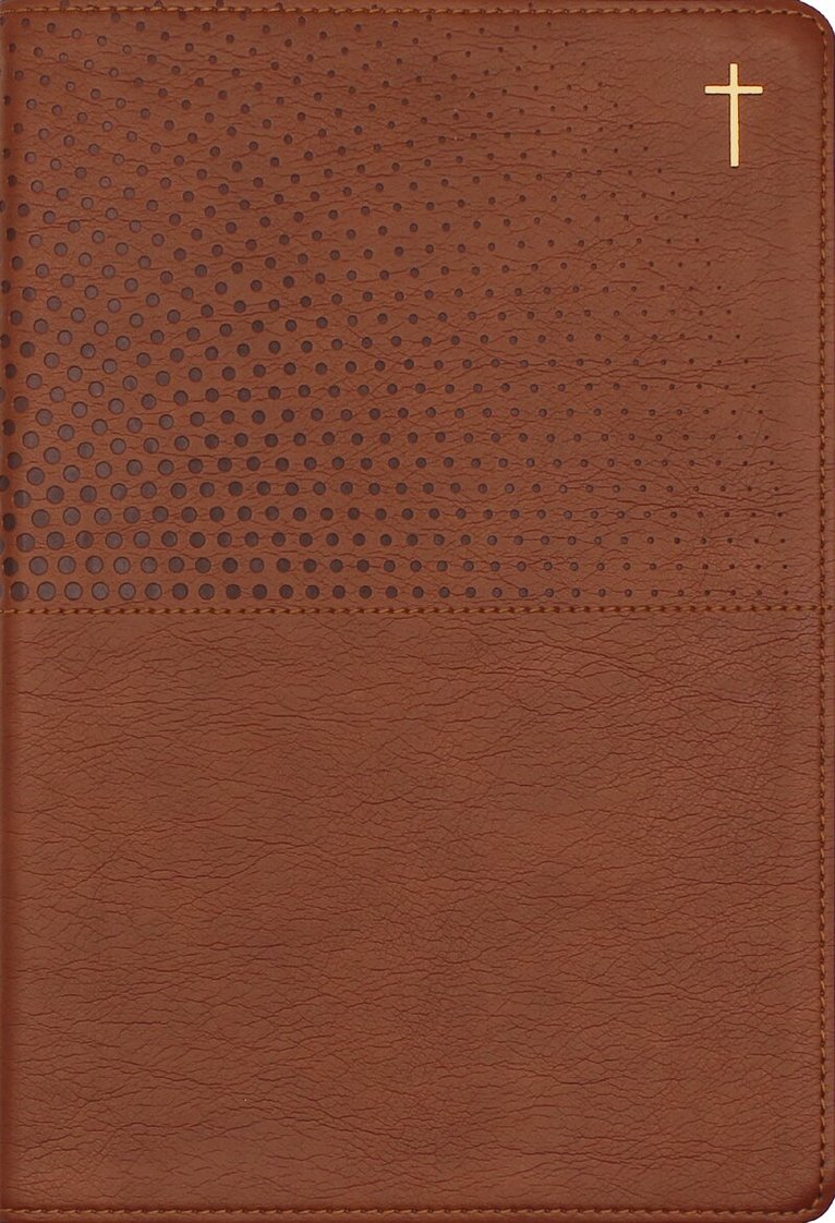 Zondervan Publishing - NKJV, Clear Focus Bible, Leathersoft, Brown, Inbunden
