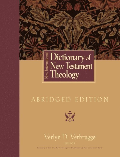 Zondervan, Verlyn Verbrugge - New International Dictionary of New Testament Theology, E-bok