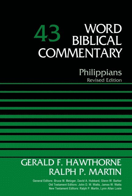 Ralph P. Martin, Gerald F. Hawthorne - Philippians, Volume 43, E-bok