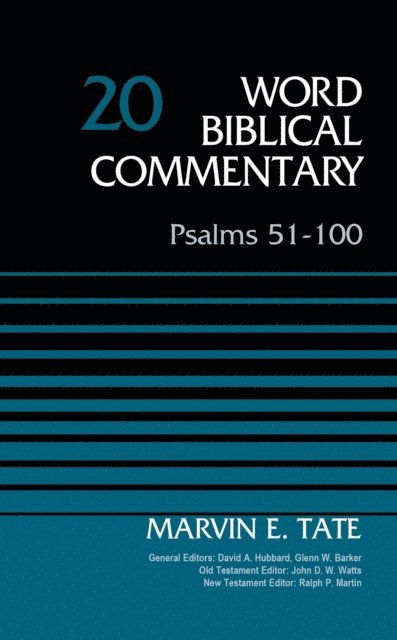 Marvin Tate - Psalms 51-100, Volume 20, E-bok
