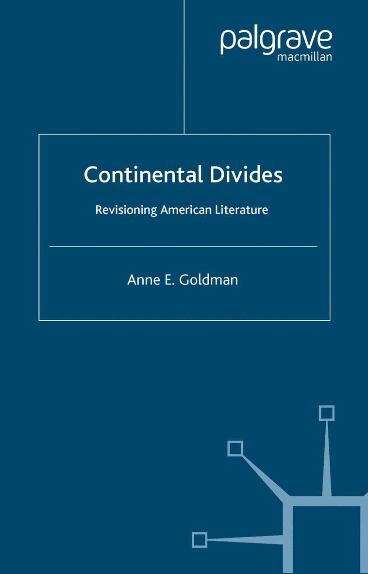 A. Goldman - Continental Divides, Inbunden