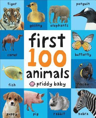 Roger Priddy - First 100 Animals, Kartonnage