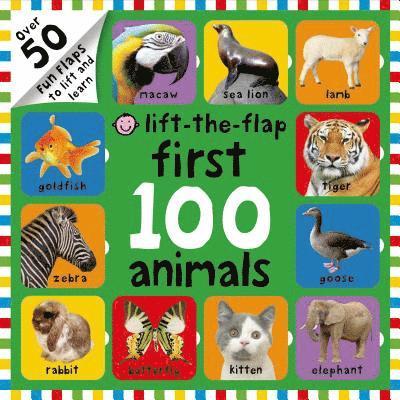 Roger Priddy - First 100 Animals, Kartonnage
