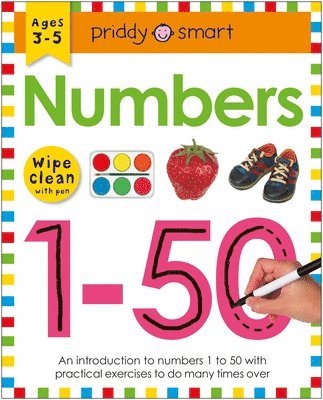 Wipe Clean Workbook: Numbers 1-50 by Roger Priddy