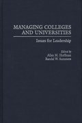 Managing Colleges and Universities