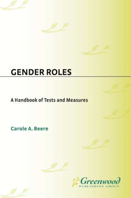 Carole A. Beere - Gender Roles, E-bok