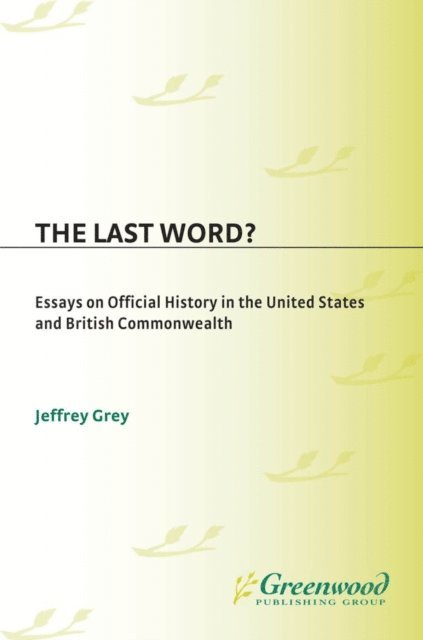 Jeffrey Grey - Last Word?, E-bok