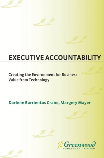 Darlene Crane, Margery Mayer - Executive Accountability, E-bok