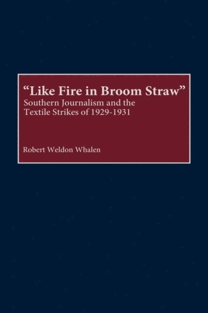 Robert W. Whalen - Like Fire in Broom Straw, E-bok