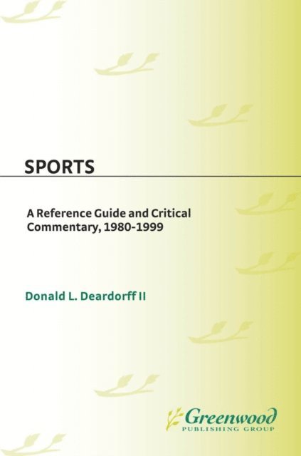 Donald L. Deardorff - Sports, E-bok