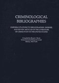 Criminological Bibliographies