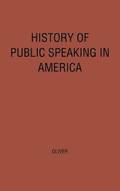 History of Public Speaking in America.