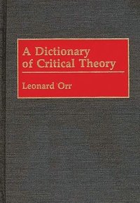 Dictionary of Critical Theory