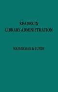 Reader in Library Administration