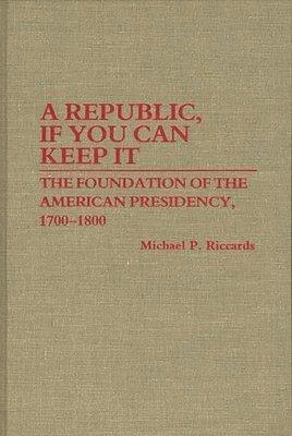 Republic, If You Can Keep It