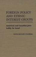 Foreign Policy and Ethnic Interest Groups