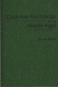 Cognitive Psychology in the Middle Ages