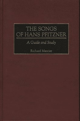 Songs of Hans Pfitzner