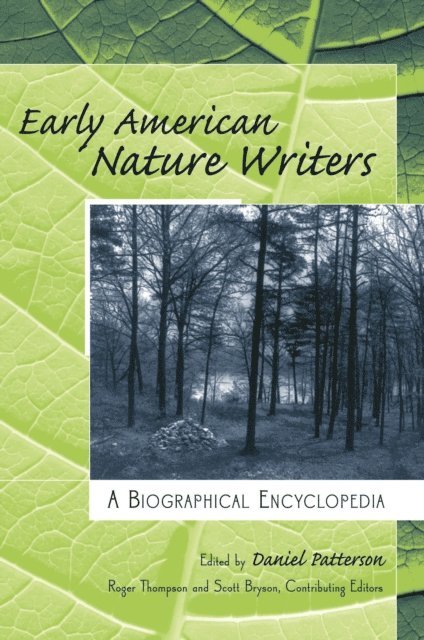 Daniel Patterson - Early American Nature Writers, E-bok