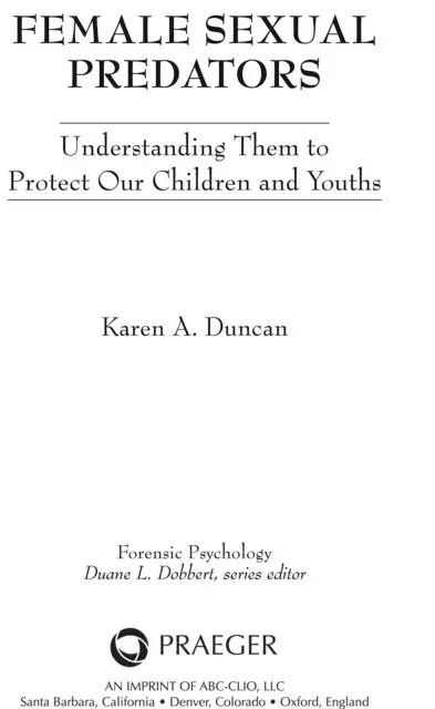 Karen A. Duncan - Female Sexual Predators, E-bok. Tillgänglighet: Lägg i varukorg