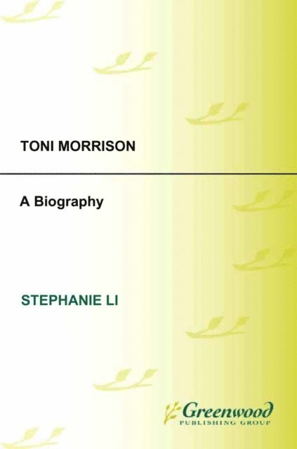 Stephanie Li - Toni Morrison, E-bok