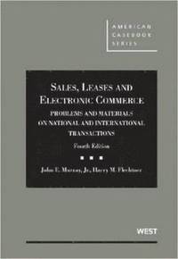 Sales, Leases and Electronic Commerce