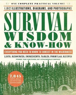 The Editors of Stackpole Books - Survival Wisdom & Know-How: Everything You Need to Know to Subsist in the Wilderness, Häftad