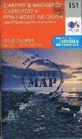 Ordnance Survey - Cardiff and Bridgend/Caerdydd a Phen-y-Bont Ar Ogwr. Tillgänglighet: Lägg i varukorg
