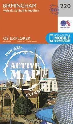 Ordnance Survey - Birmingham, Walsall, Solihull and Redditch, Övrigt