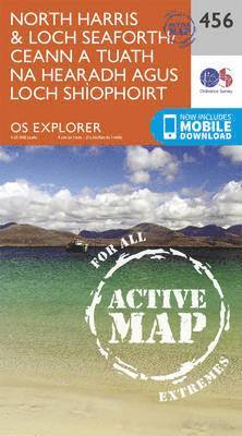 Ordnance Survey - North Harris and Loch Seaforth/Ceann a Tuath Na Hearadh Agus Loch Shiphoirt, Övrigt