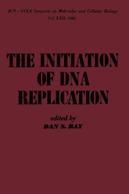 Initiation of DNA Replication