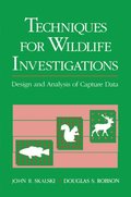 Techniques in Wildlife Investigations