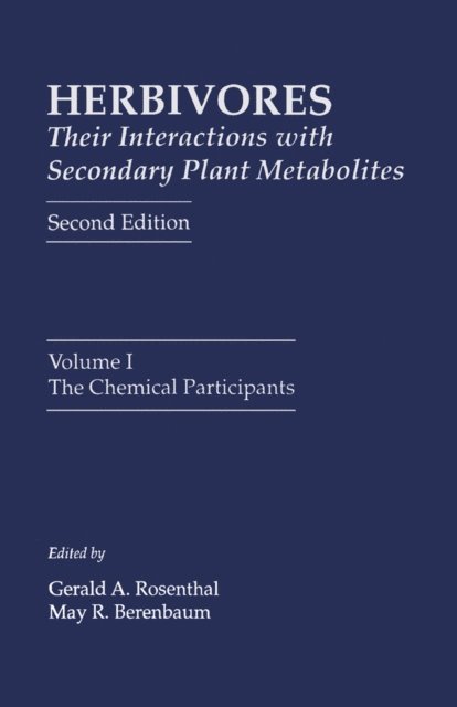 May R. Berenbaum, Gerald A. Rosenthal - Herbivores: Their Interactions with Secondary Plant Metabolites, E-bok. Tillgänglighet: Lägg i varukorg