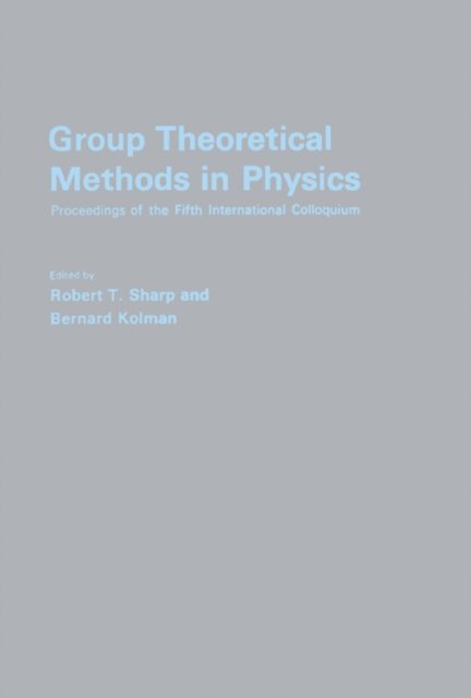 Robert Shar - Group Theoretical Methods in Physics, E-bok