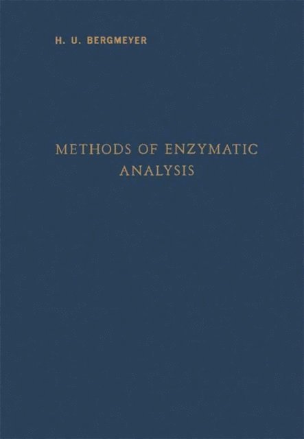 Hans-UIrich Bergmeyer - Methods of Enzymatic Analysis, E-bok. Tillgänglighet: Lägg i varukorg