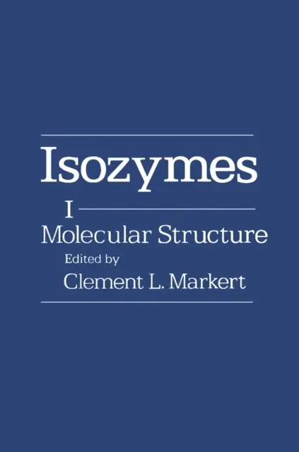 Clement Markert - Isozymes, E-bok. Tillgänglighet: Lägg i varukorg