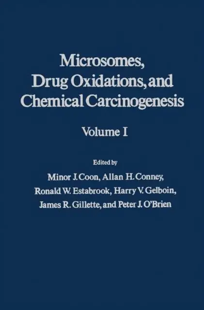 Minor Coon - Microsomes, Drug Oxidations and Chemical Carcinogenesis V1, E-bok. Tillgänglighet: Lägg i varukorg