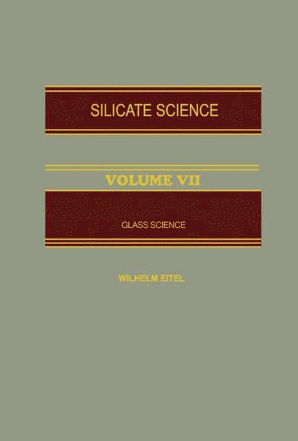 Wilhelm Eitel - Glass Science, E-bok. Tillgänglighet: Lägg i varukorg