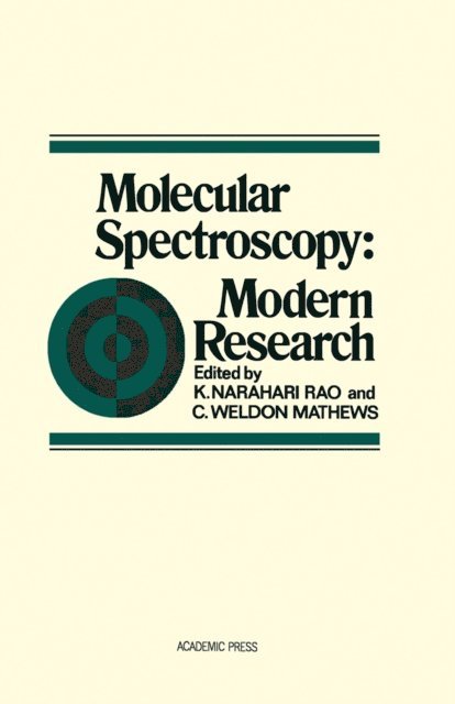 K.N. Rao - Molecular Spectroscopy, E-bok