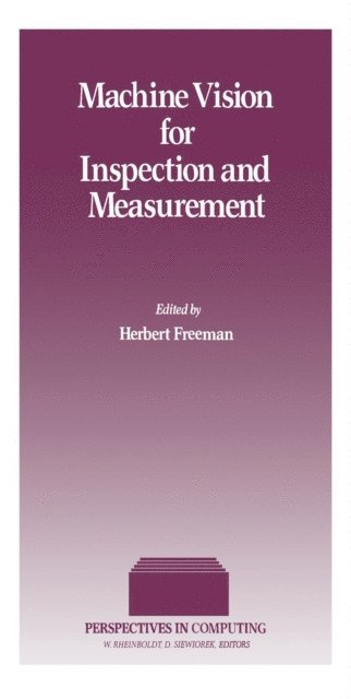 Herbert Freeman - Machine Vision for Inspection and Measurement, E-bok