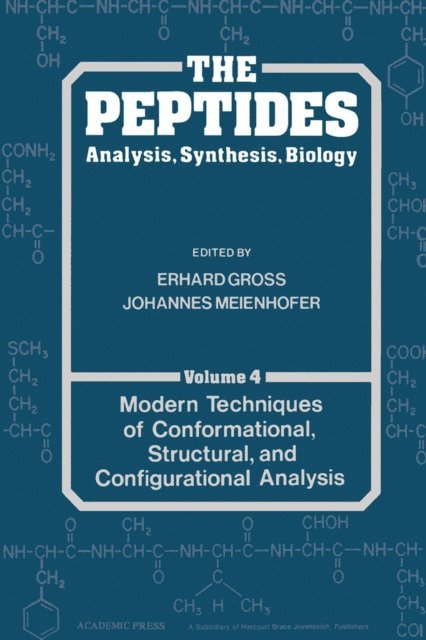 Erhard Gross - Peptides Analysis, Synthesis, Biology, E-bok