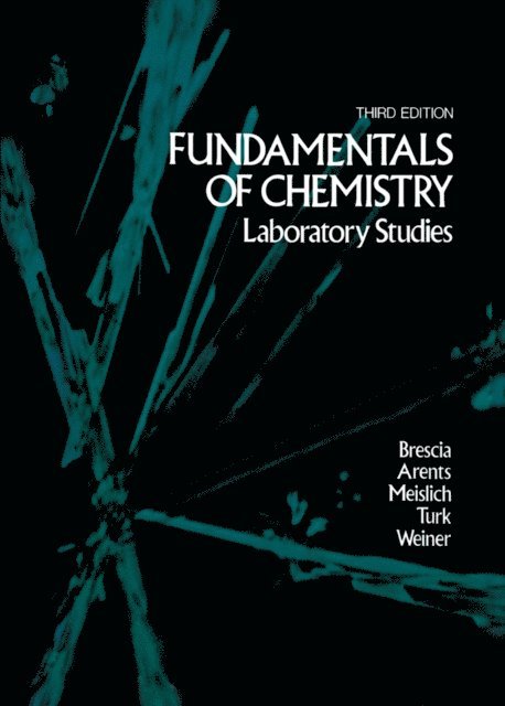 Frank Brescia - Fundamentals of Chemistry: Laboratory Studies, E-bok