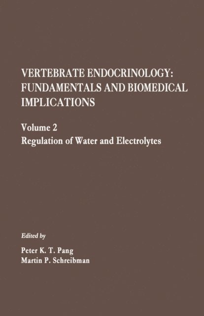 Peter K.T. Pang - Regulation of Water and Electrolytes, E-bok