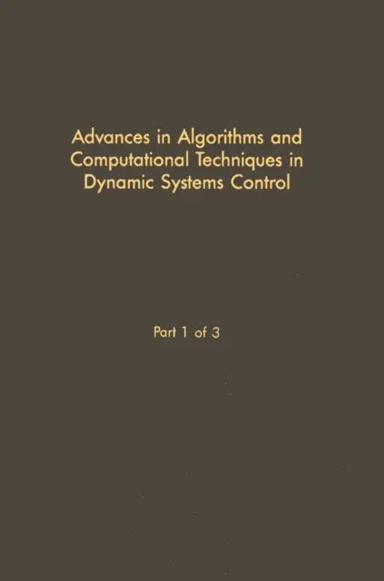 C.T. Leonides - Control and Dynamic Systems V28, E-bok. Tillgänglighet: Lägg i varukorg