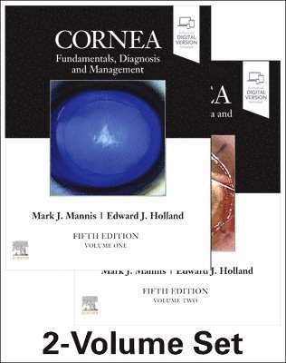 Cornea, 2-Volume Set av Mark J Mannis, Edward J Holland