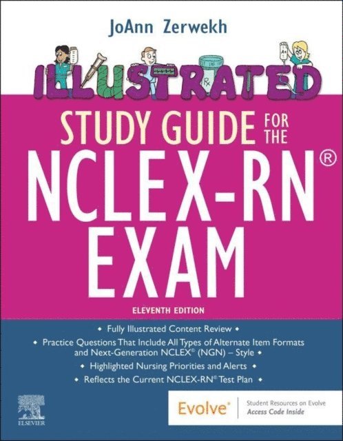 JoAnn Zerwekh - Illustrated Study Guide for the NCLEX-RN(R) Exam EBook, E-bok