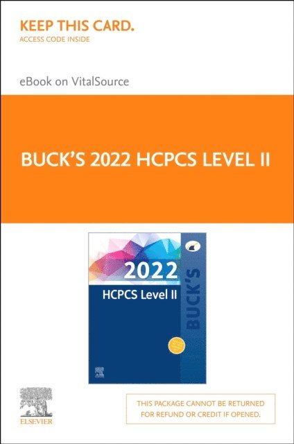 Elsevier - Buck's 2022 HCPCS Level II E-Book, E-bok